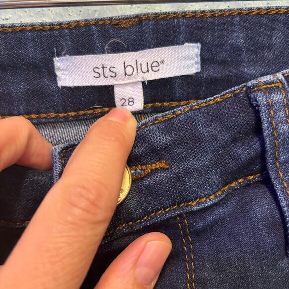 STS Classic Blue Stretch Denim Jeans Size 28 - Picture 2 of 11